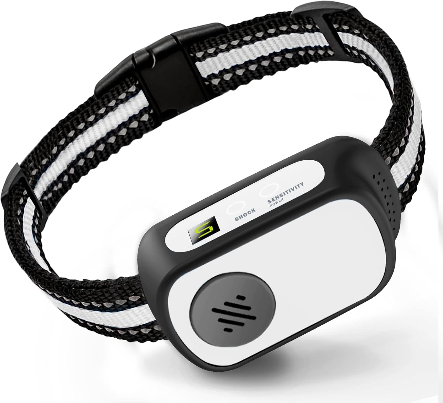 Rechargeable Dog Bark Collar with Beep Vibration and Shock,Anti Barking Collar for