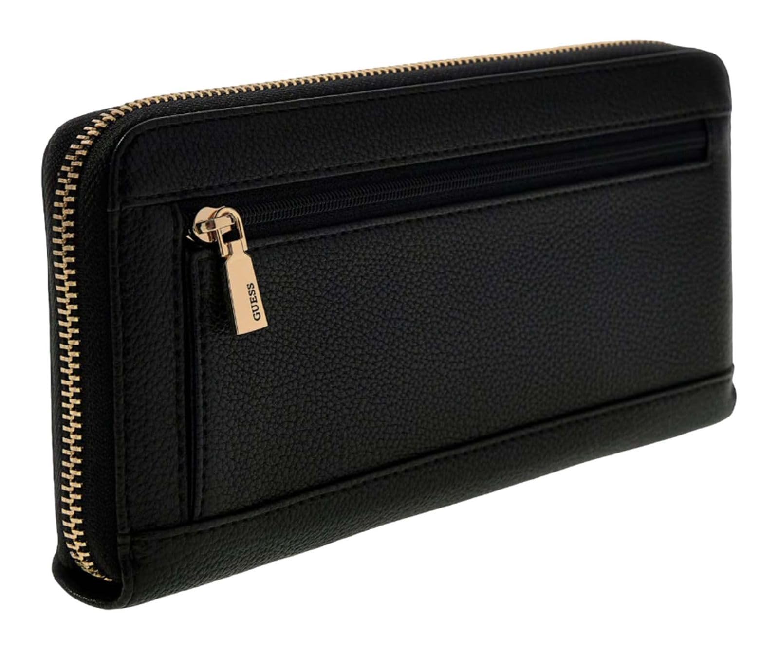 GUESS portafoglio Yesba SLG Large Zip Around Wallet Black nero