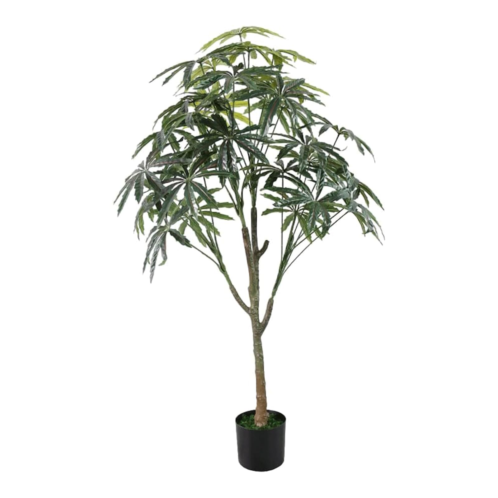 HCZKIUJY Artificial Tree 150 Cm/4.9 Ft Artificial Plants Detailed And Realistic Fake Tree Indoor and Outdoor Porch Decor Faux Plant