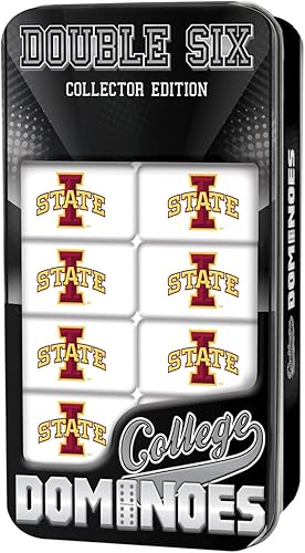 MasterPieces Dominó Double Six Edición Coleccionista de la NCAA