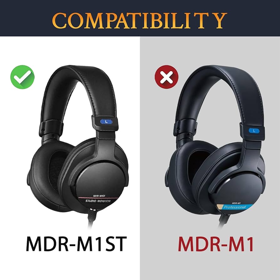 SONY MDR-M1ST ヘッドホン イヤーパッド追加 Amazon | SOULWIT イヤーパッド イヤークッション for Sony MDR