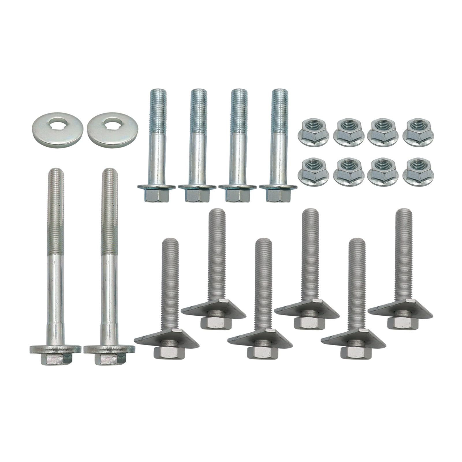 Schraubensatz Querlenker Hinten Kompatibel mit BMW 1er E81 E82 E87 E88 3er E90 E91 E92 E93 33326760668 07119906489 33306793891 33326764292 33306786186