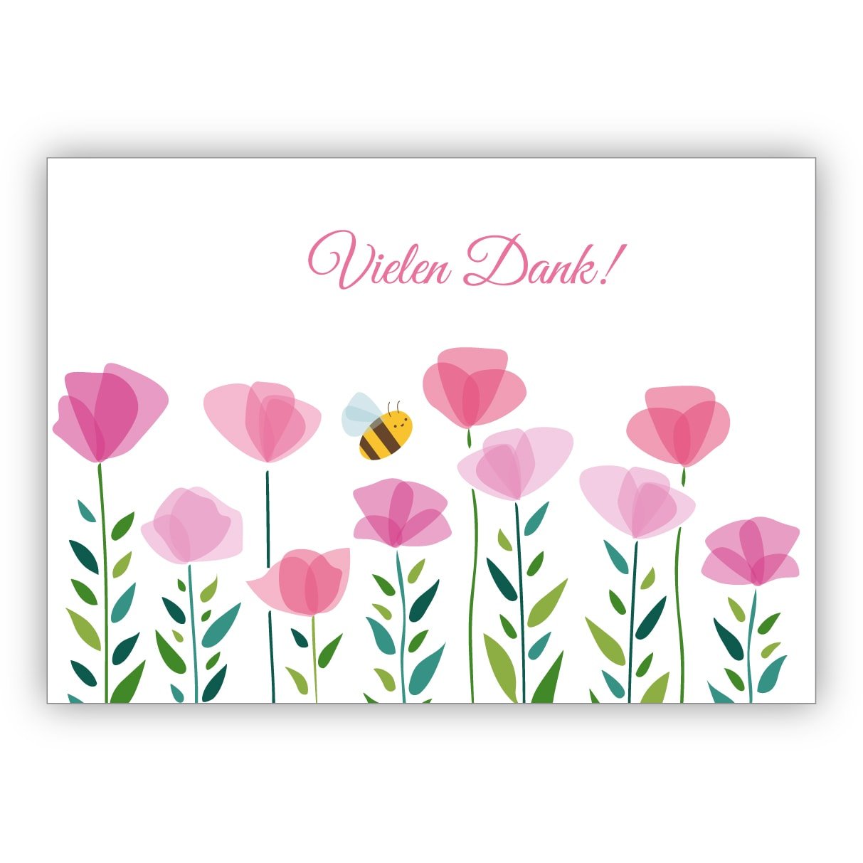 Vielen Dank Karte Over Night Design – Vielen Dank, Dass Ihr Dabei