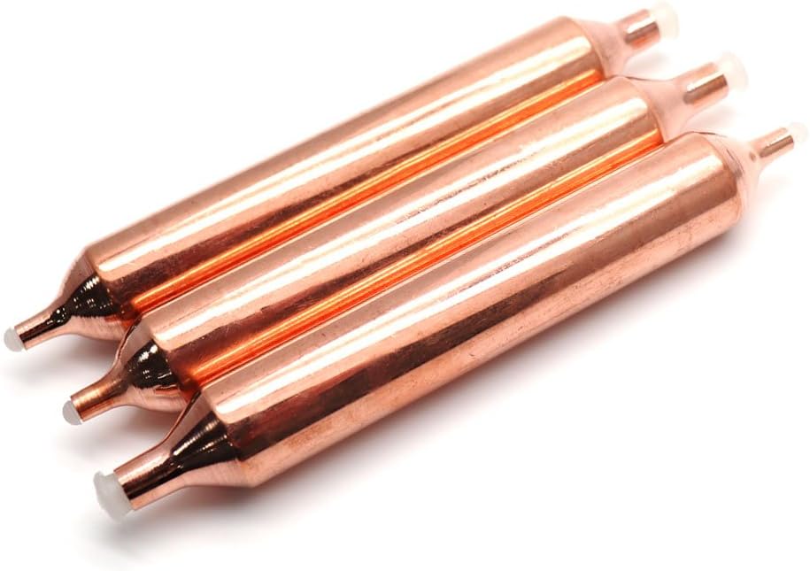 3 Pcs Refrigerator Filter Dryer,3mm and 6mm Inner Diameter Hole