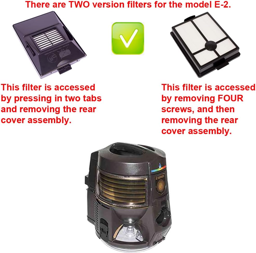 Rainbow Genuine HEPA Filter for E-2 eSERIES Second Version - TRUE H13 Medical Grade