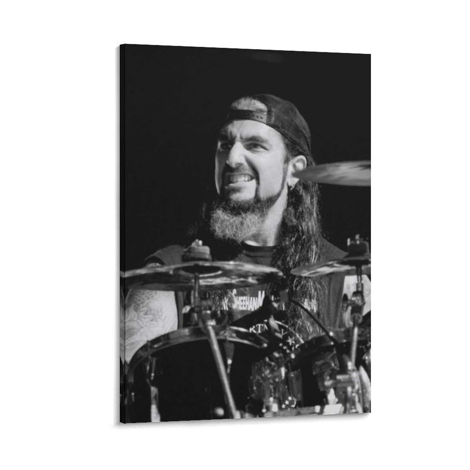 FCOIN Mike Portnoy Canvas Poster Wall Art Poster Scroll Canvas Painting Picture Living Room Decor Home 12x18inch(30x45cm)