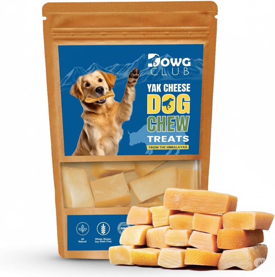 Himalayan Yak Cheese Dog Chews | Pack of 12 | Natural, Long-Lasting Treats for Aggressive Chewers, Odorless Yak Milk Chews for Dogs – Healthy, Protein-Rich (Small)