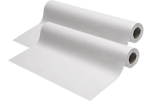 Papel Desechable para Camilla de Spa: Rollo de Papel Crepé Blanco Texturizado