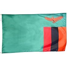 Annin Flagmakers Zambia Flag USA-Made to Official United Nations Design Specifications, 3 x 5 Feet Model 199481
