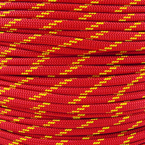 PARACORD PLANET 10', 20', 25', 50', 100' Hanks & 250', 1000' Spools of Parachute 550 Cord Type III 7 Strand Paracord Over 200 Colors