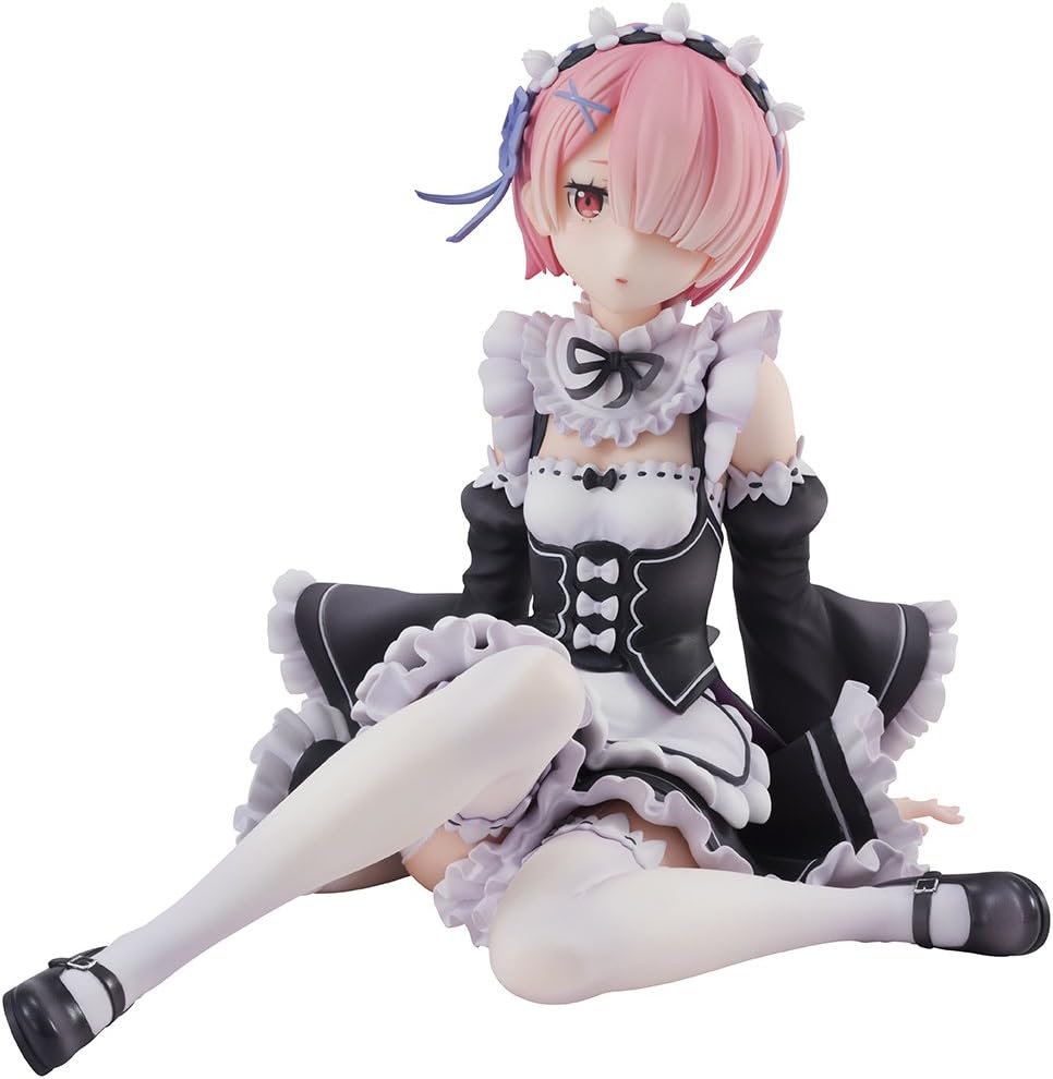 Revolve Re:Zero - Starting Life in Another World: Ram 1:8 Scale PVC Figure