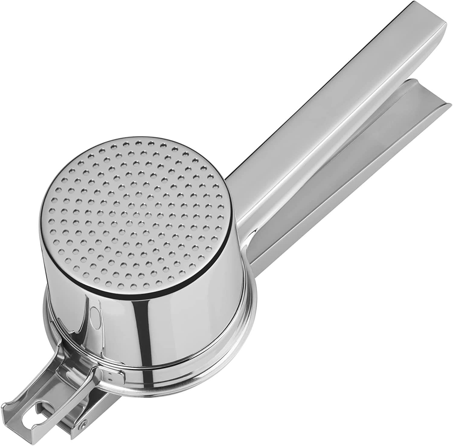 WMF Schiacciapatate Gourmet, schiacciapatate versatile, strumento da cucina facile da usare, gancio stabilizzante, acciaio inossidabile Cromargan, lavabile in lavastoviglie