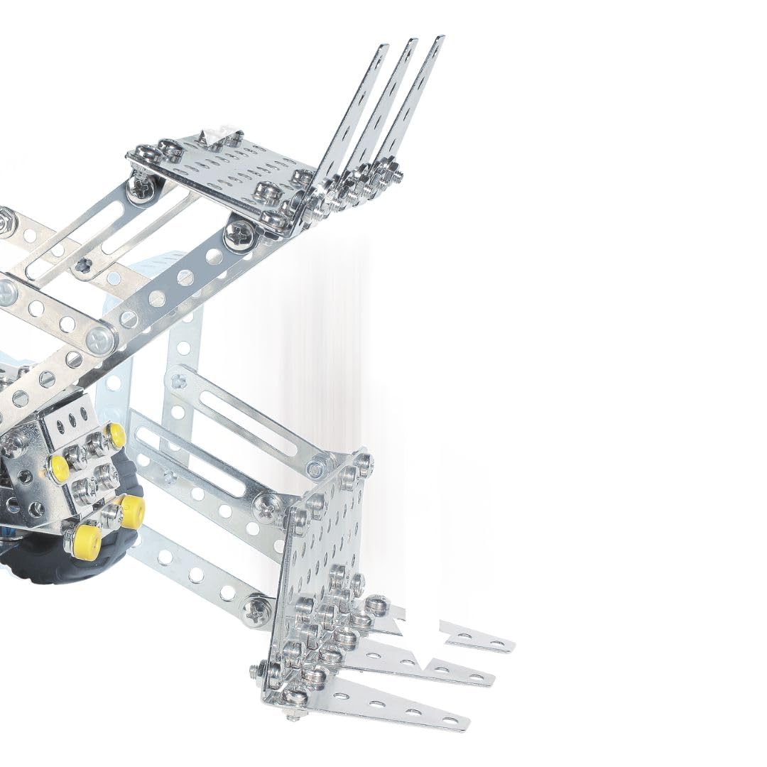 Eitech Mähdrescher & Traktor mit Anhänger - Metallbaukasten 00016 | 1.000+ Teile, Konstruktionsspielzeug, Bausatz Kinder 8 9 10 Jahre, Geschenk Mädchen Junge, Metall Baukasten, Stabilbaukasten