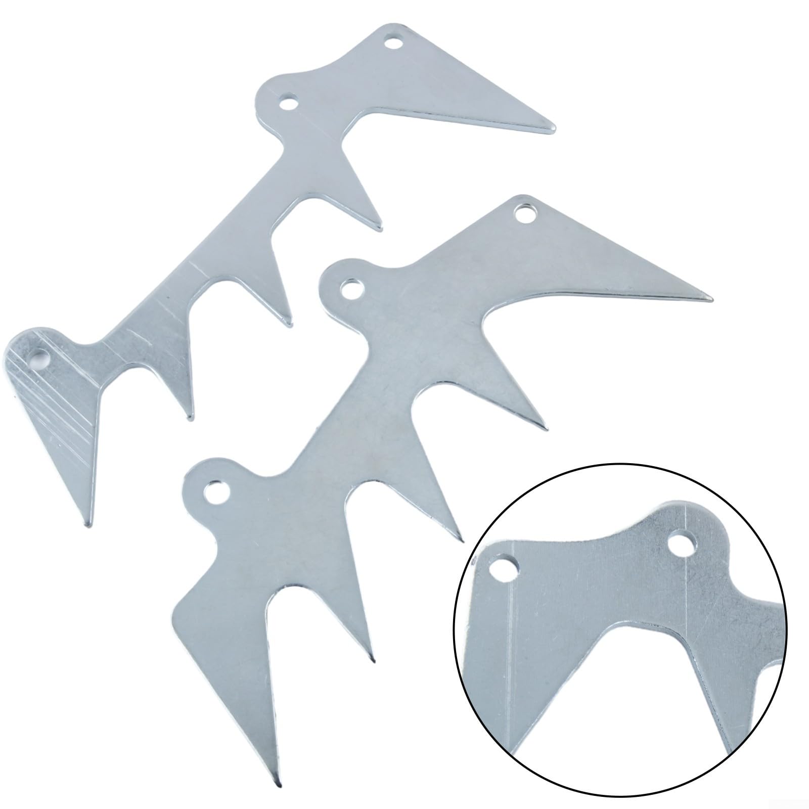Kit de pointes d'abattage pour tronçonneuse MS360 MS390 MS361 MS362 avec 2 chiens et matériel d'installation complet