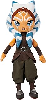 Disney Store Official Ahsoka Tano 16-Inch Plush Doll – Exclusively Crafted for Star Wars: Ahsoka Series Fans – Iconic Jedi Design – Perfect for Star Wars Enthusiasts and Collectors