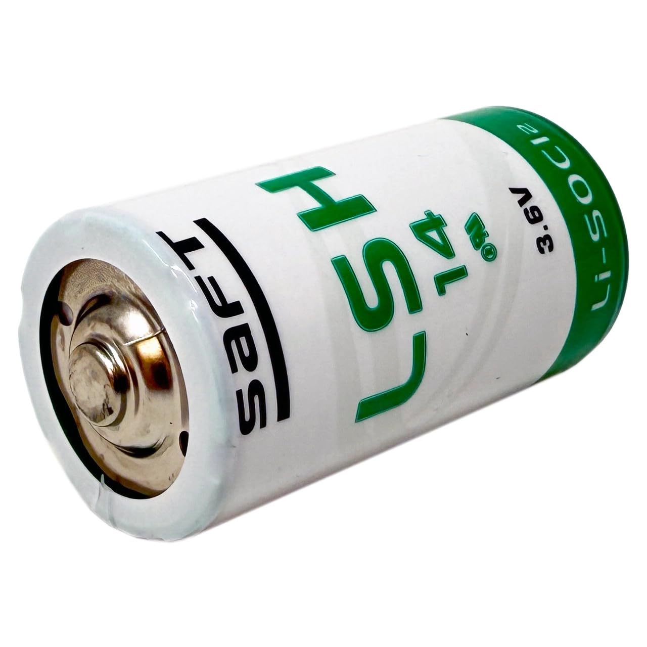 Saft LSH14 Pila de Litio 3.6V 5.8Ah – Tipo C, Li-SOCl₂, Alta Potencia, Pulsos de hasta 2A, Amplio Rango Térmico, para GPS, Seguridad, Telemática y Aplicaciones Críticas (Pack 5 uds)