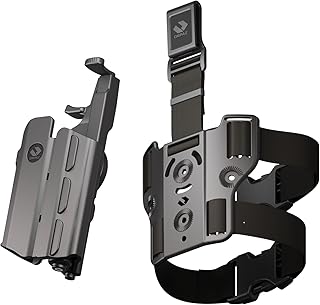 Orpaz T40 G19 Light-Bearing Holster, Level 2 OWB Tactical Holster, Compatible with Glock 19,