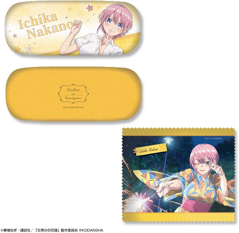 Amazon Co Jp 五等分の花嫁 メガネケースセット デザイン01 中野一花 ホビー 通販