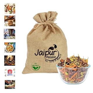 JAIPUR MASALE Khada Garam Masala | Whole Spices Blend | Sabut Garam Masala (200g) with Jute bag