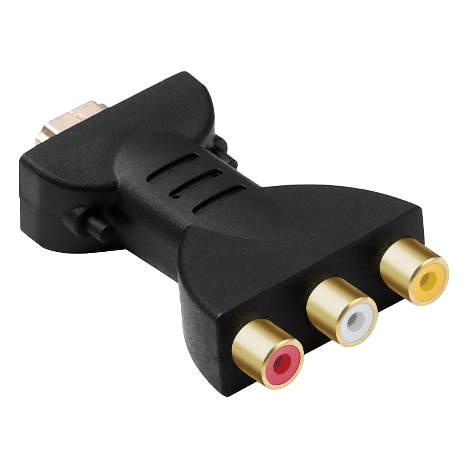 HDMI to AV RGB RCA Converter, 1080P High-Definition Audio Video Converter HDMI to 3 RGB Adapter