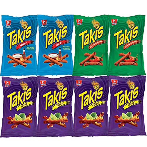 Hot Chips Snacks Variety Pack for Adults Fiery Spicy Snack Bag Care Package Bulk Assortment