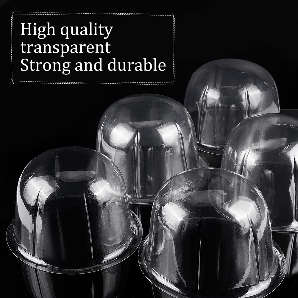 Amazon｜CHGCRAFT プラスチック帽子ディスプレイラック 透明 57mm