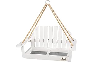 Delightful Outdoor Bird Swing Feeder: Charming Addition to Your Garden Haven