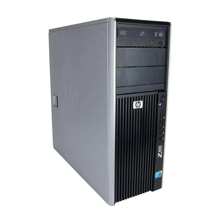 サーバー HP Z400 HP Z400 Windows 10 Pro Workstation Computer PC Tower Intel