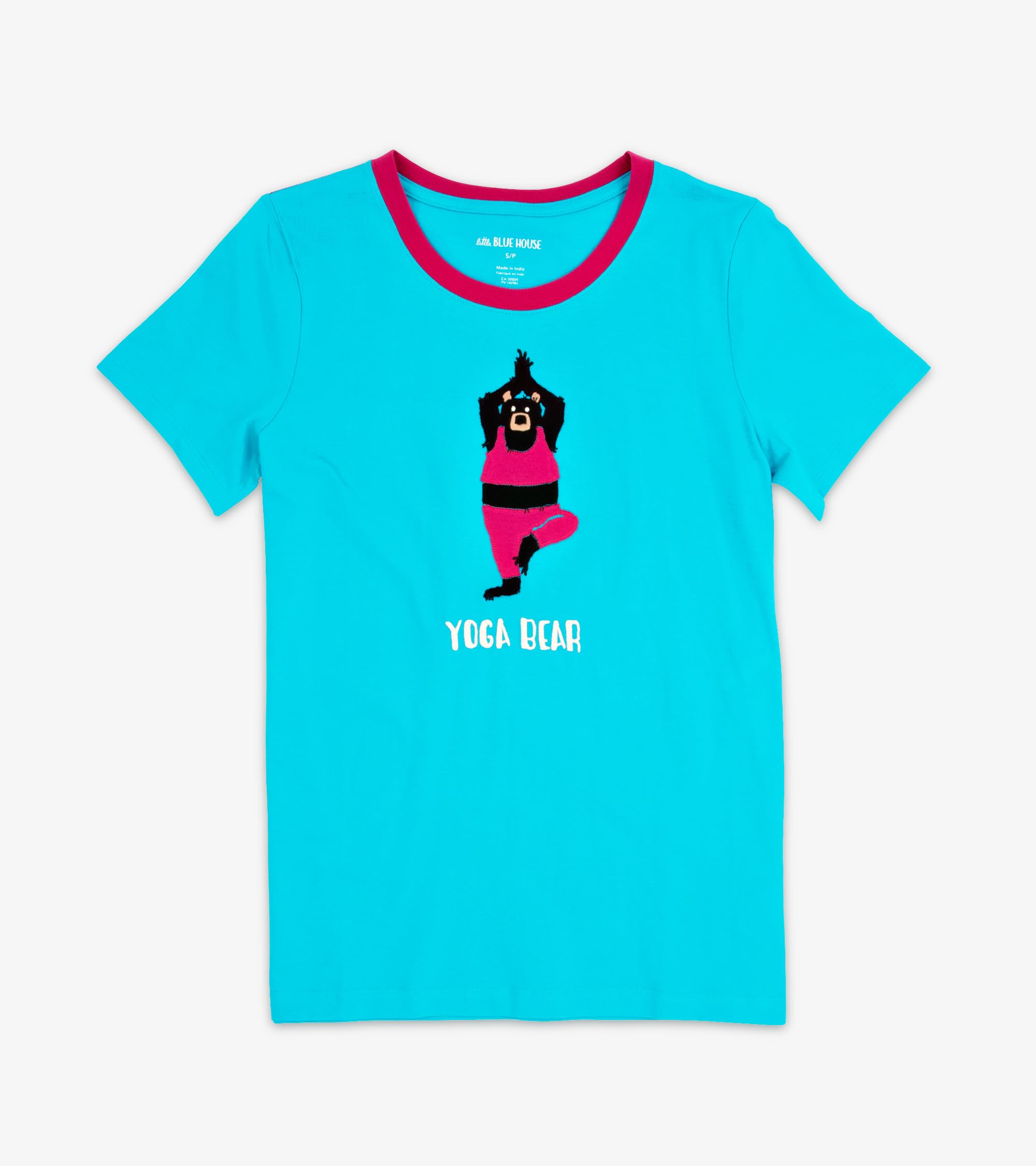 Hatley Cute Animal Pajama Tees Top de Pijama para Mujer