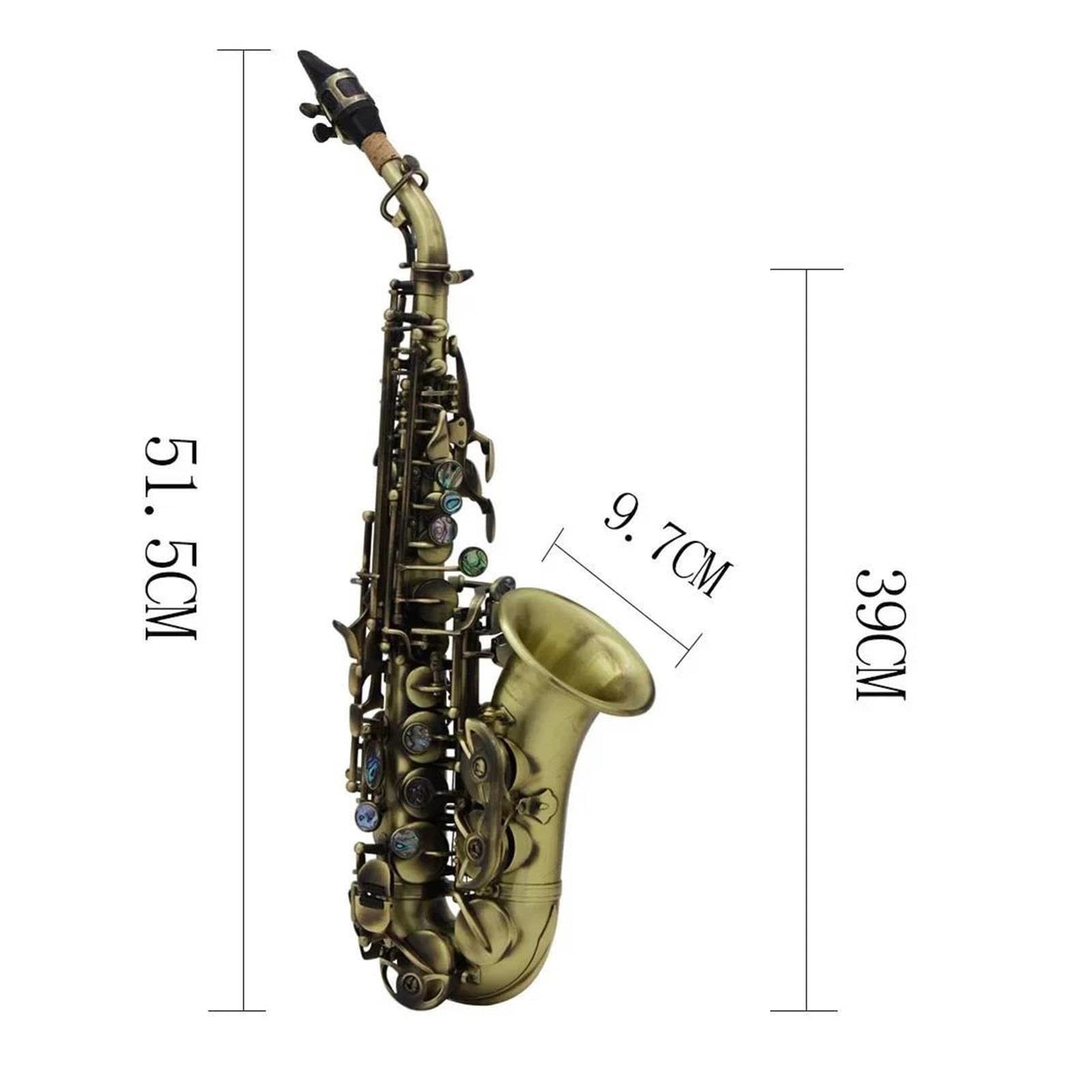 Saksofon Instrumenty Dęte Drewniane Regulacja Bb Saksofonu Mosiężnego