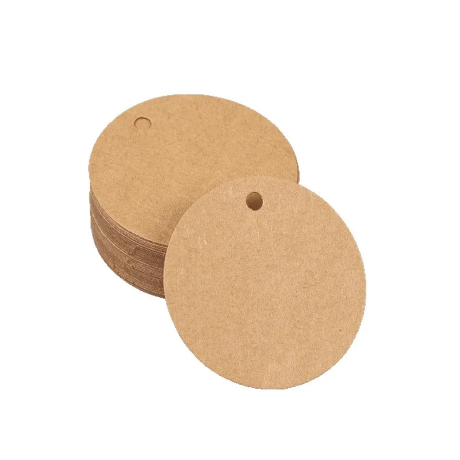 Preisschilder mit Schnur, 300 Stück, Kraftpapier, Geschenkanhänger, Etiketten, DIY, Hochzeit, Party, Gastgeschenk, Kerzenverpackung, zum Aufhängen von Waren, Markierungsanhänger