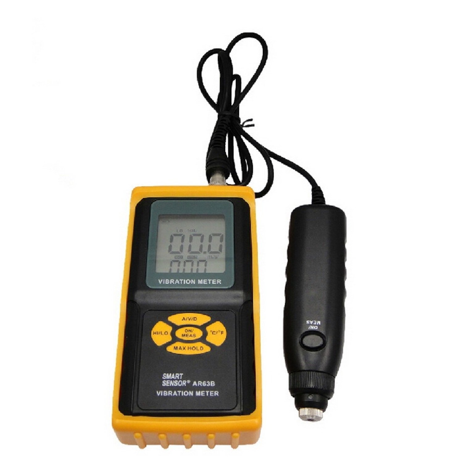 Vibrometro Portatile Vibrometro Portatile ad Alta precisione Tester di Vibrazione del Motore AR63A