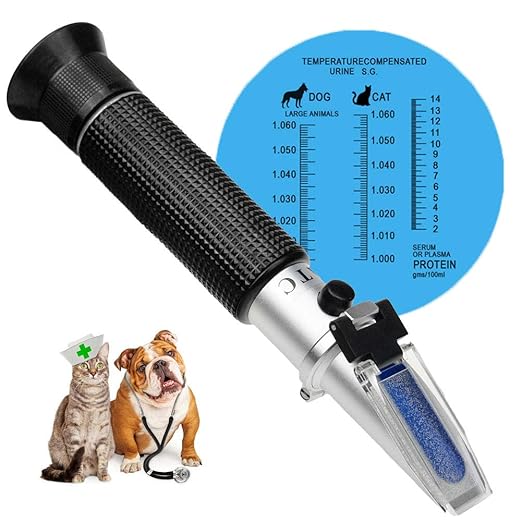 3in1 Animal Clinical Refractometer, Measuring Animal's Health Index