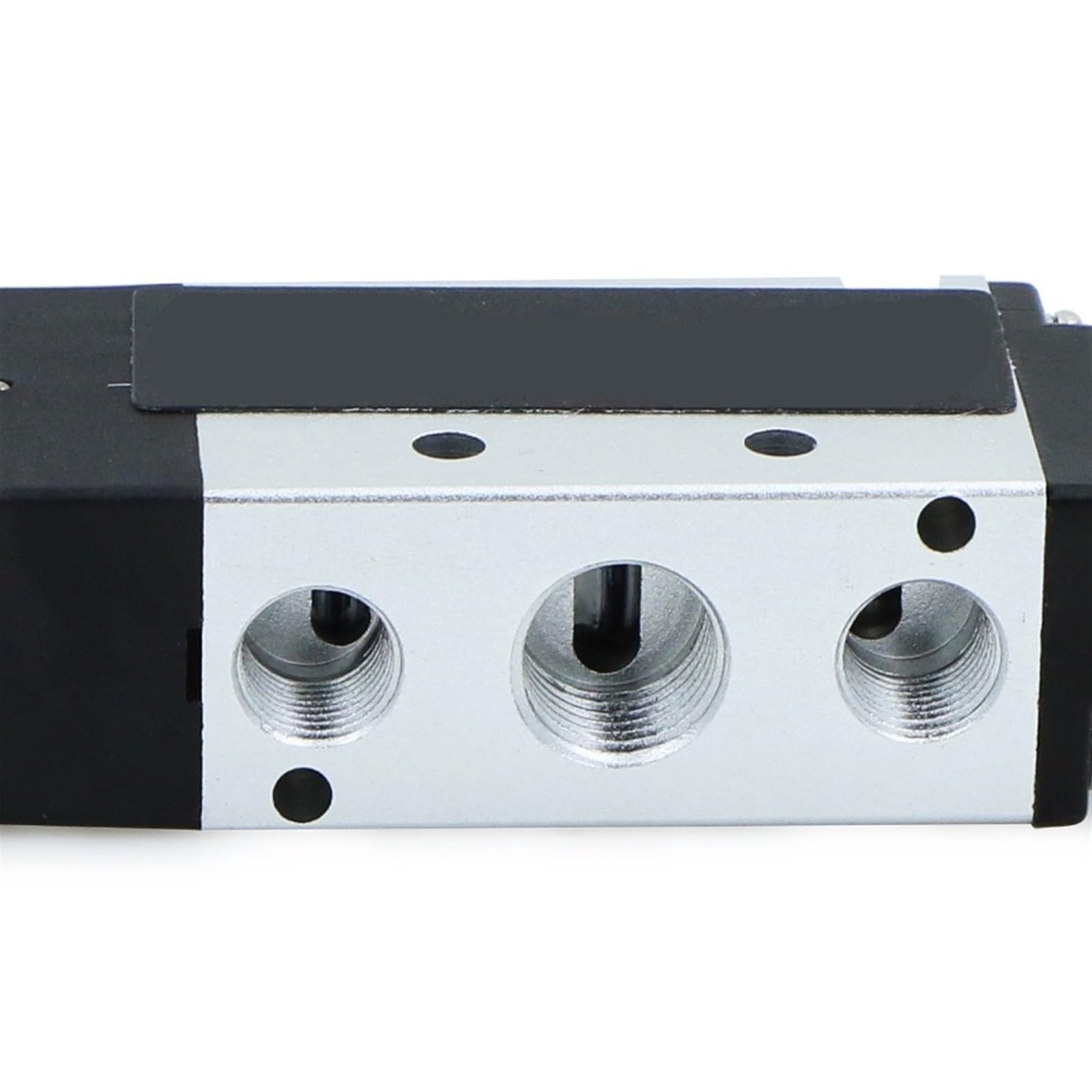 Electroválvula neumática eléctrica de 1/4", 5 vías, 2 Posiciones, CC 24 V, aleación de Aluminio | NPT(used in US)
