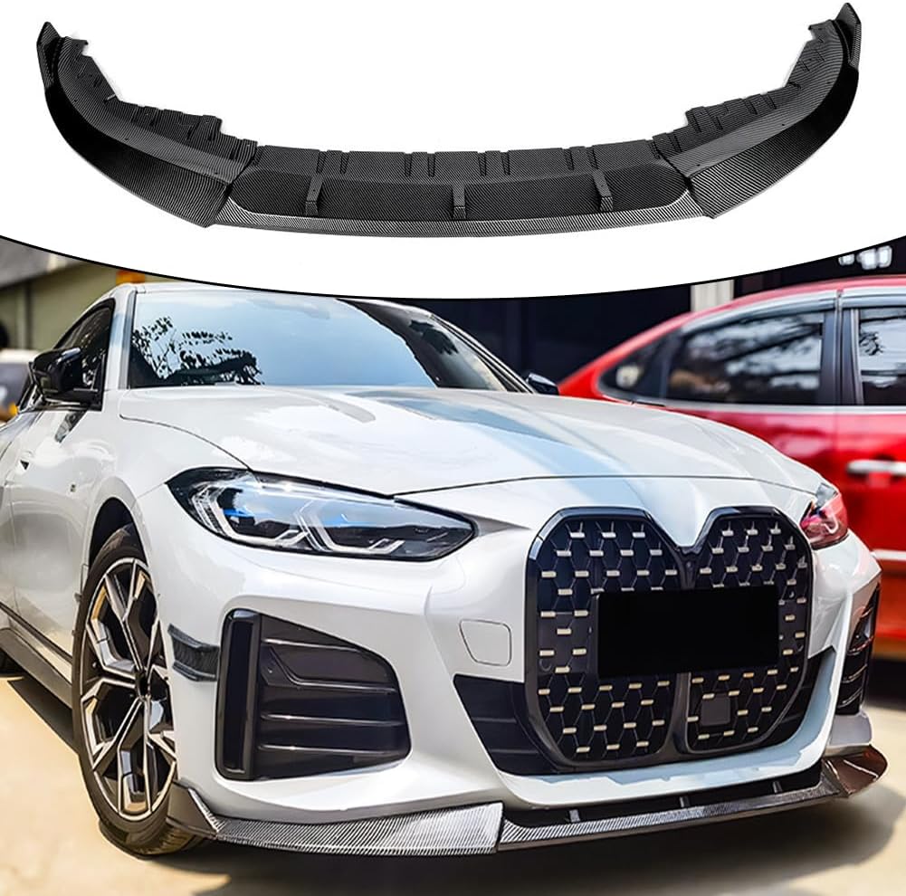 3PC Front Lip for BMW 4 Series G26 420i 430i 4-Door M-Sport 2021-2024