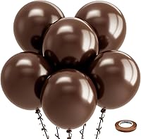 Vista 48 de Bezente - Globos de 18 pulgadas grandes y gruesos de látex redondos para cumpleaños, despedidas de soltera, revelación de género y bodas, rosa, 30