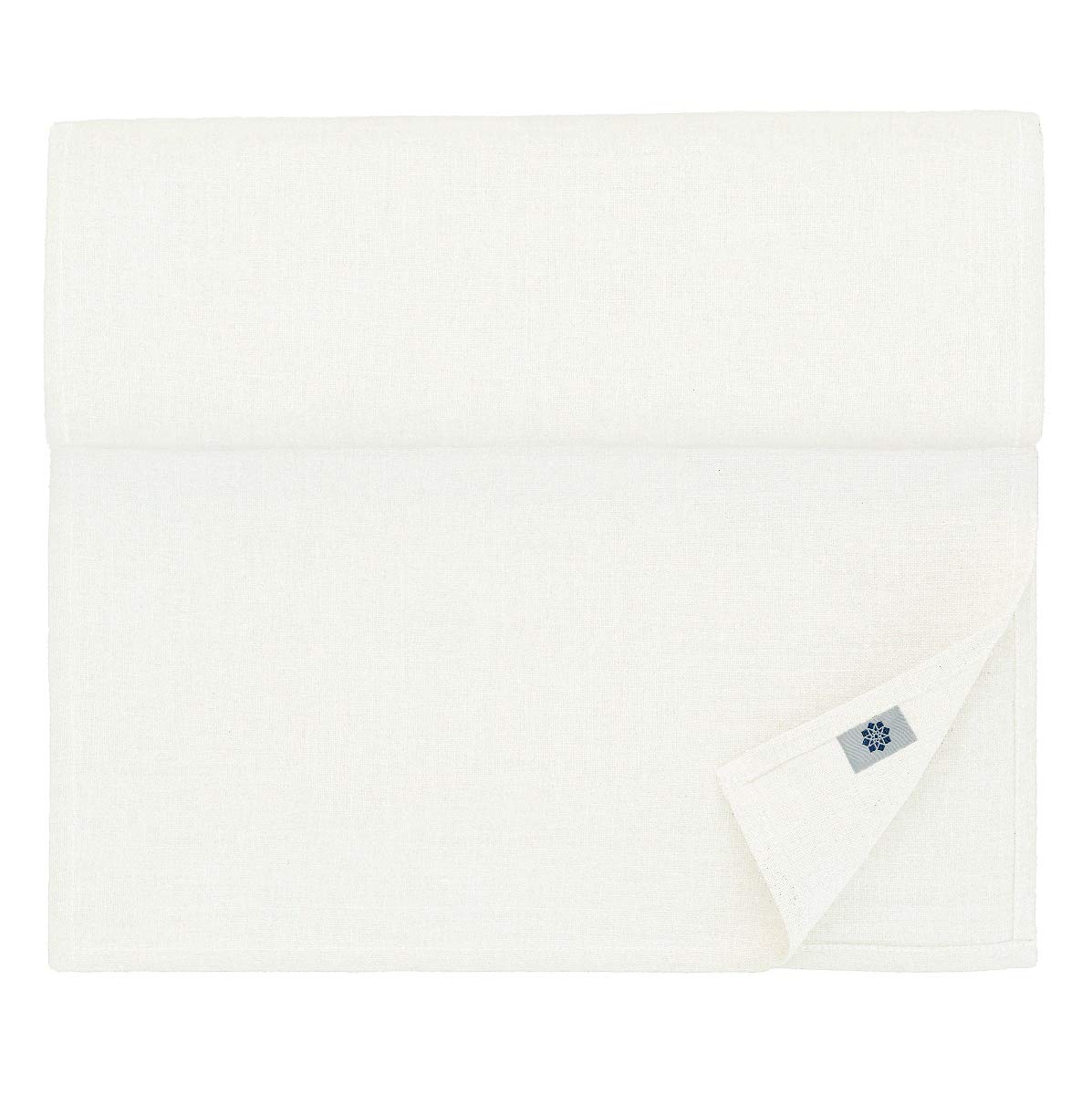 Chemin de table Amelia blanc 270cm pour repas de famille chaleureux