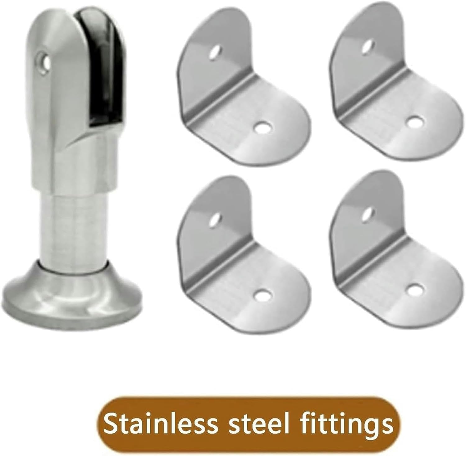 Privacy Screen for Urinary for Urinary Deflector Mounted Mounted On The Floor Public Bath Partition with Stainless Steel Accessories, Urinary Partition for Men Pa