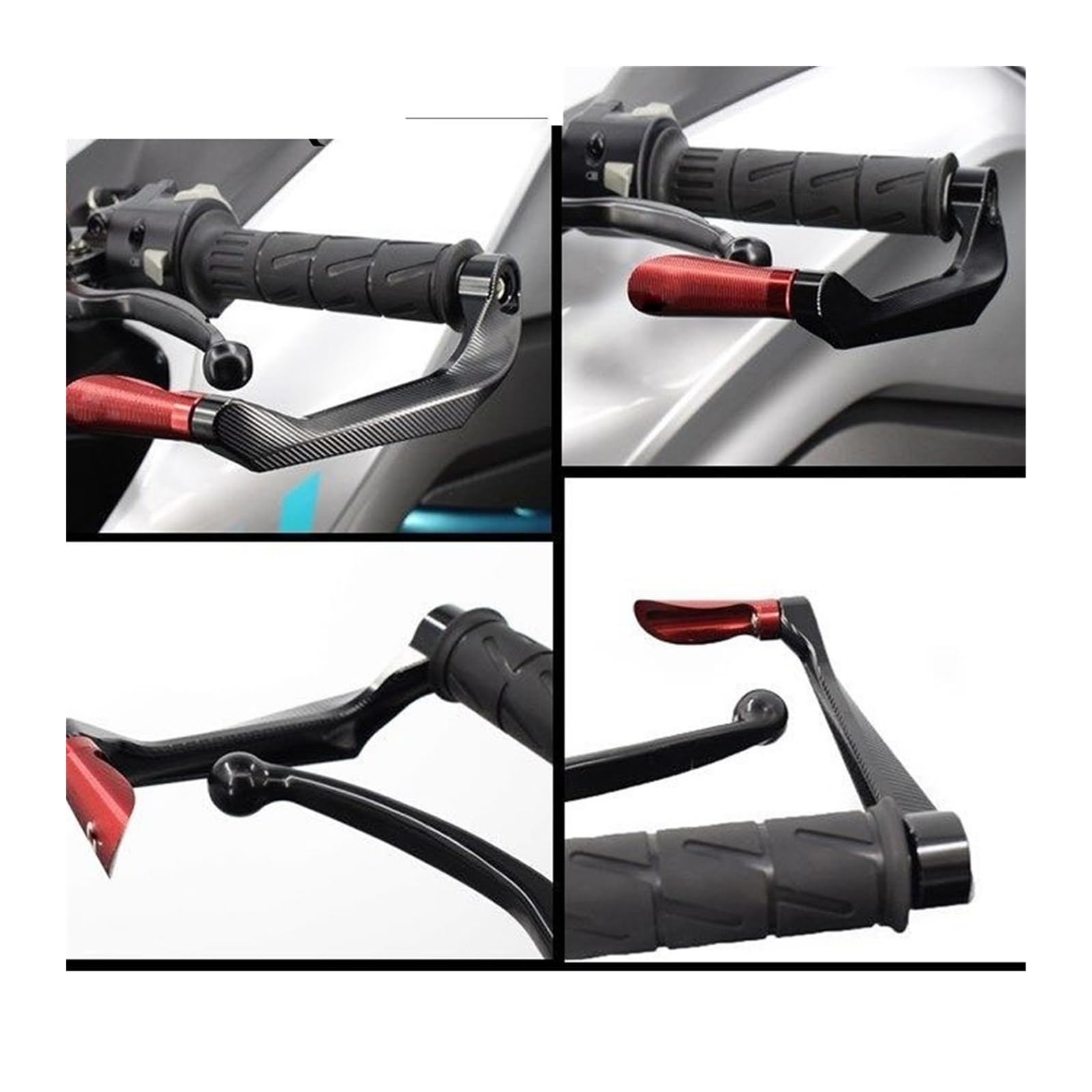 Protecteurs De Levier De Frein/embrayage Pour Yamaha MT07 MT09 - Aluminium CNC Anodisé - Protection Guidon Moto