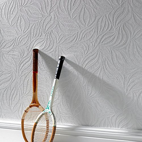 Graham and Brown 18390 Eden Wallpaper White, 20.5 x 396 inches by Graham & Brown - Image 5