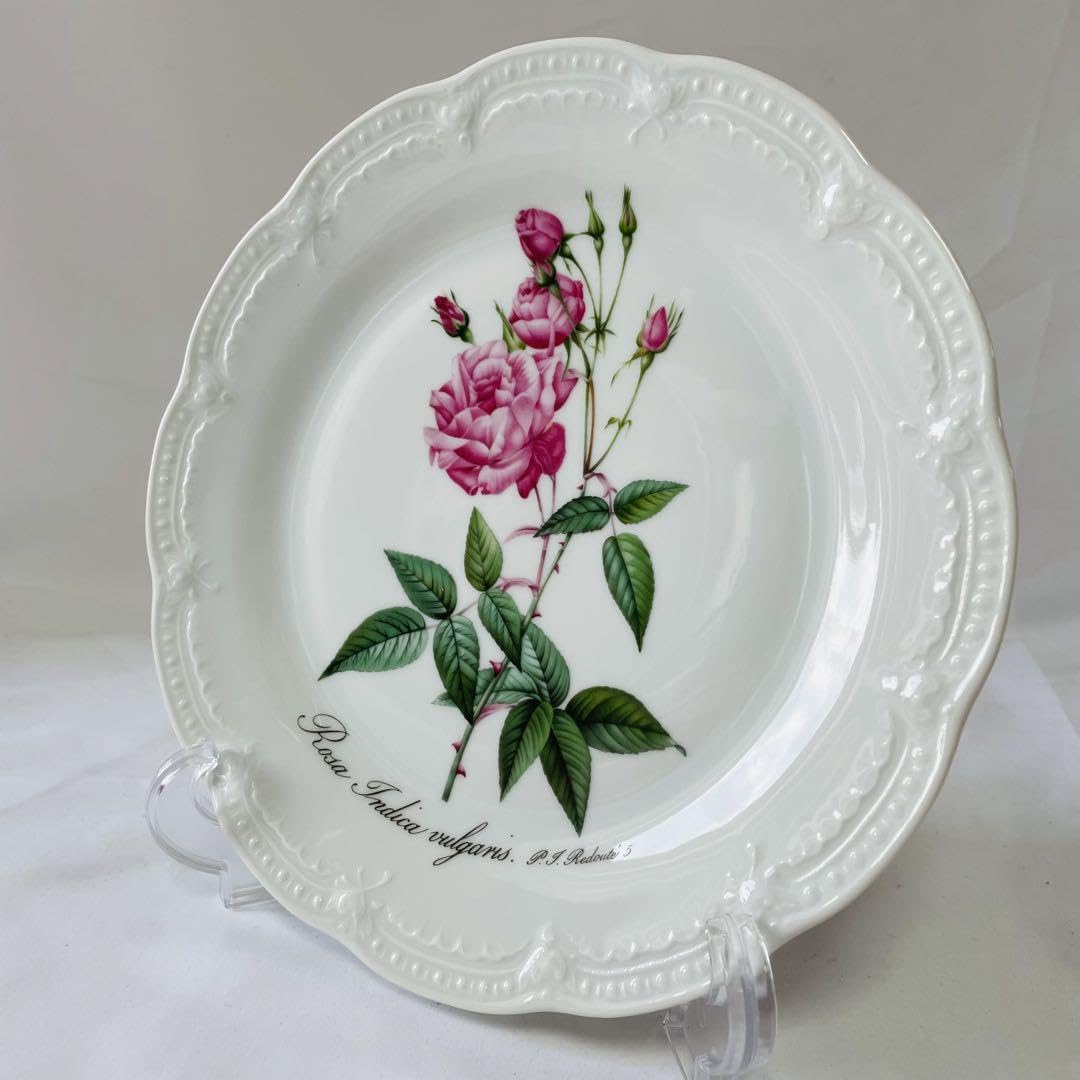 Amazon.co.jp: hutschenreuther プレート お皿 花模様 : ホーム