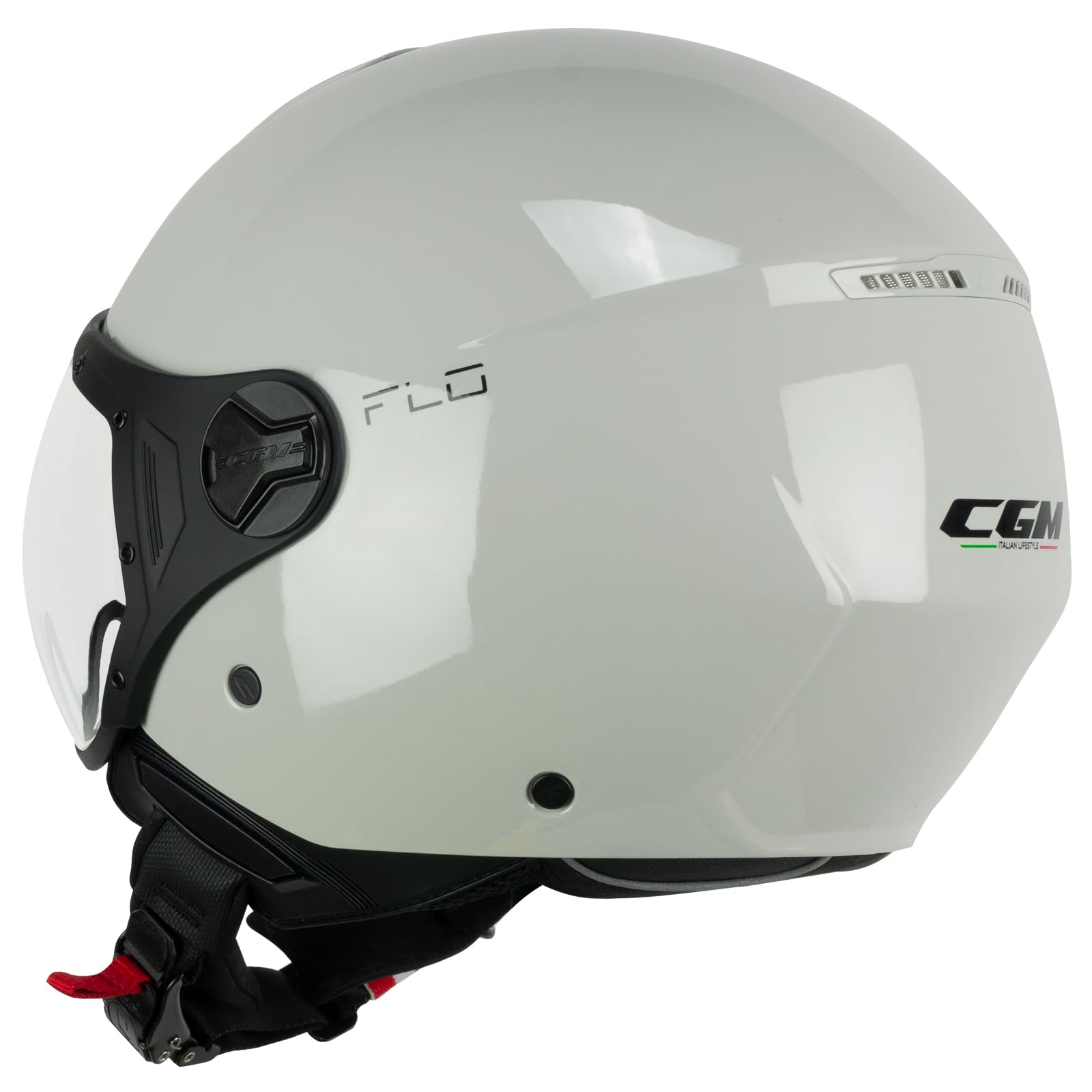 CGM Casco Abierto 167A FLO Mono Bigio Moldeado, XXS (51-52 cm)
