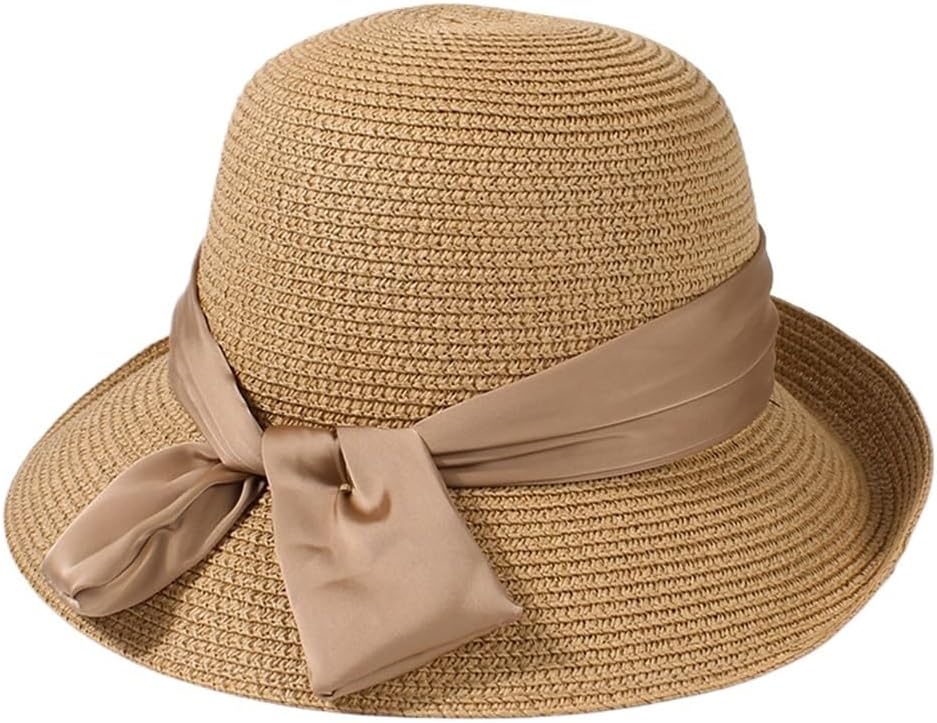 Sunshade Hat Women's Bow Rolled Edge Fisherman Foldable Beach