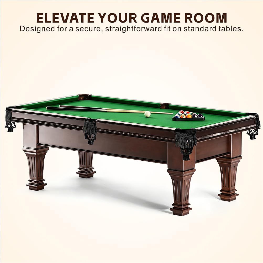 Leather Billiard Pool Table Pockets-Set of 6