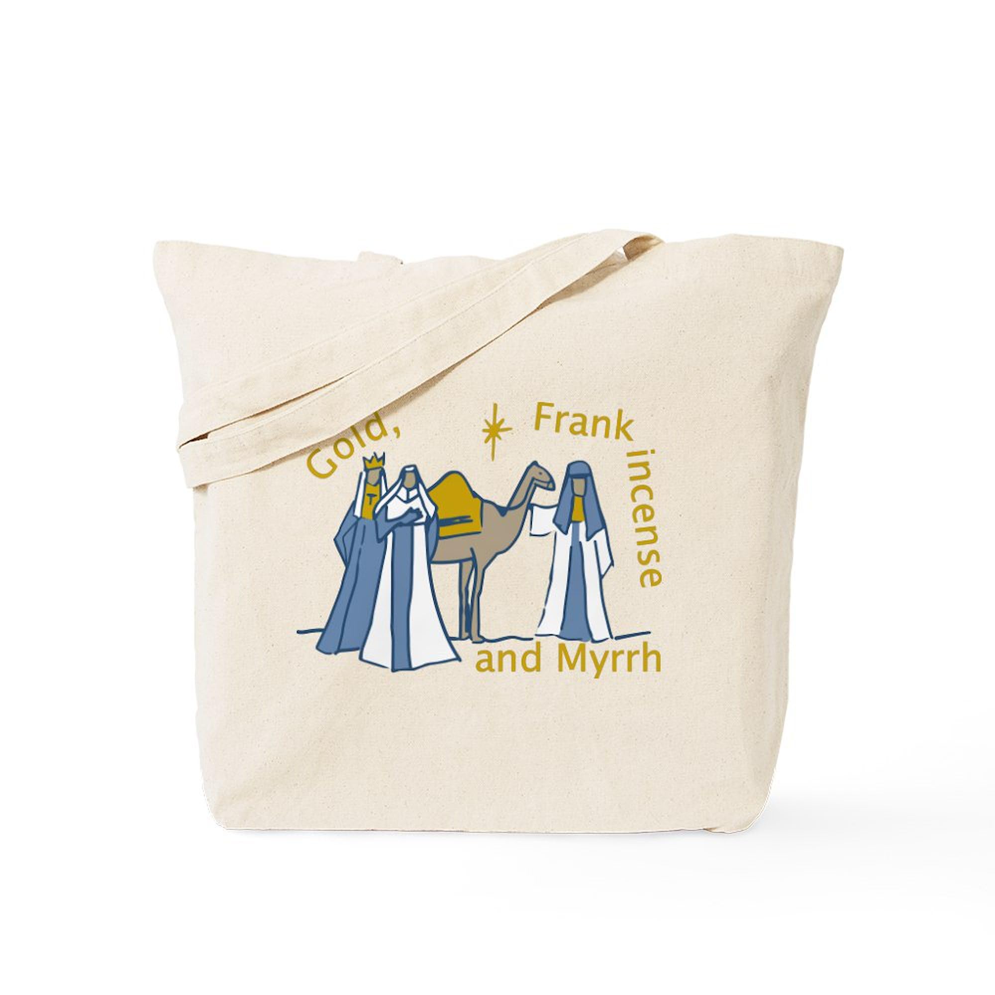 CafePress Three Kings Gifts Tote Bag Reusable Natural Beige Canvas Shopping Bag