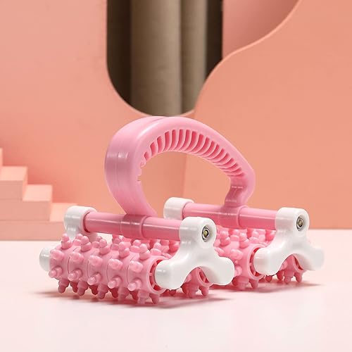 Miniatura 7 de olelo Rodillo de masaje muscular, aumentador de flujo sanguíneo, fascia y rodillo anticelulitis, liberación de grasa mini, punto de activación,