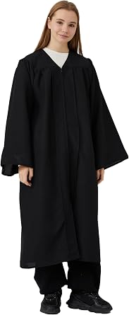 Unisex Matte Robes for Graduation Gown, Choir Robes, Pulpit Robe and Pastor