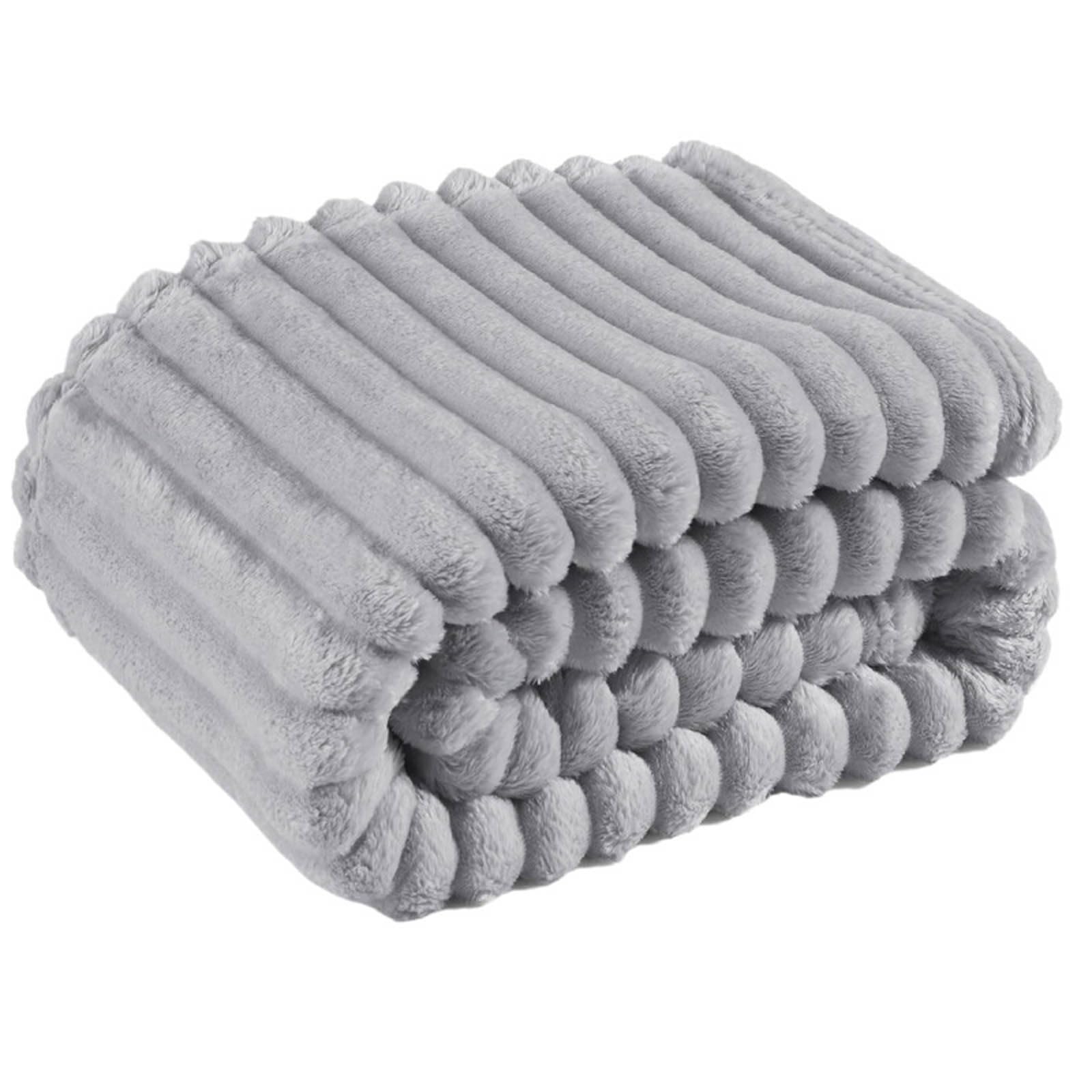 Couverture en laine douce pour canapé et lit - Plaid chaud toutes saisons