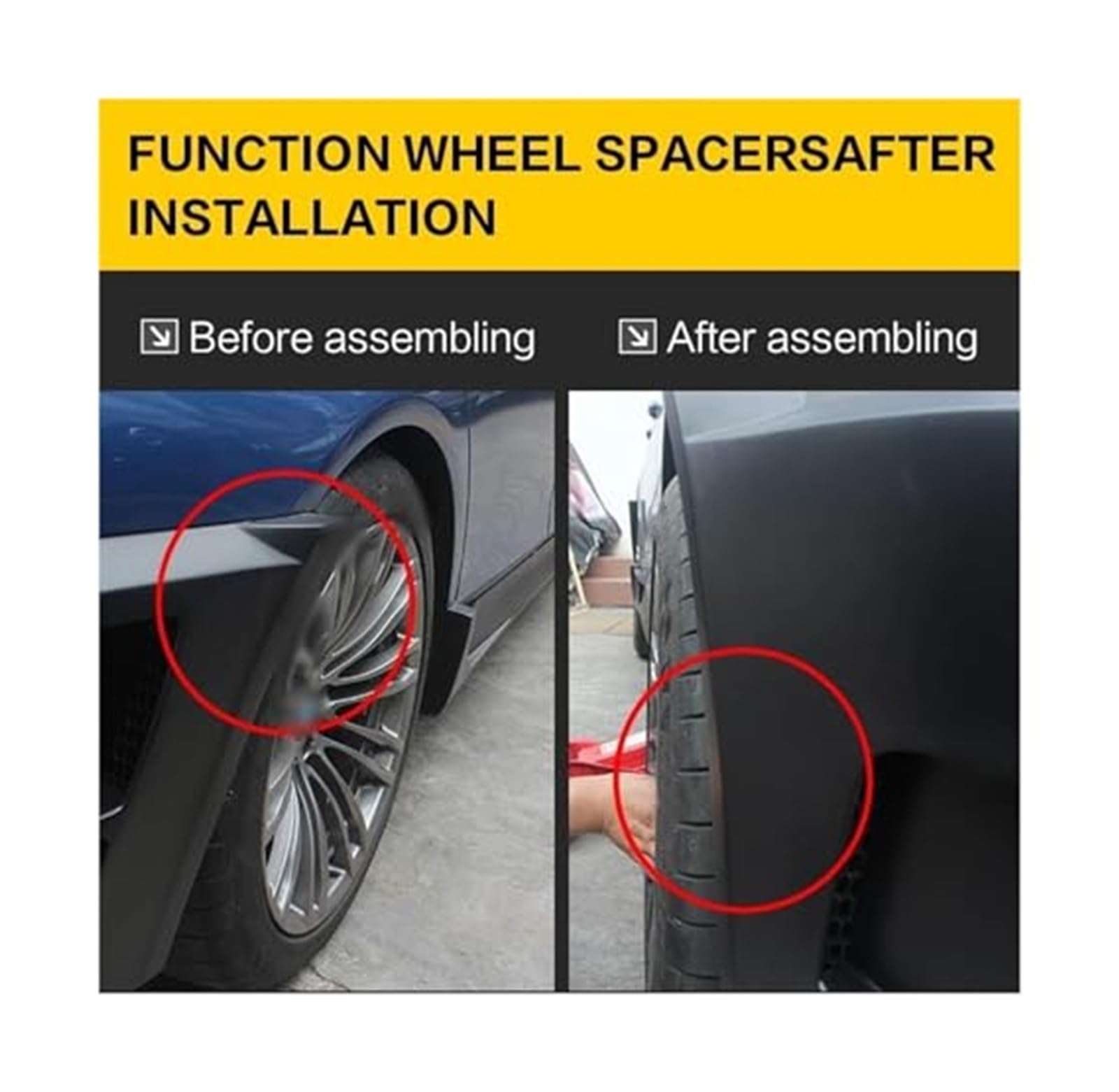 Amazon | 鍛造ワイドトレッドスペーサー シボレー カマロ用 2ピース 15