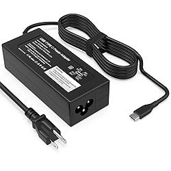 GKLSPL Laptop Charger-45W USB-C Power Adapter Compatible with HP Chromebook,Fast Charging for USB C Laptop Charger,6FT Type C Power Cord